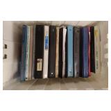 Tote Of Misc Books