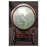 Chinese Double-Sided Silk Embroidery Table Screen