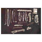 Various Silver Plated Necklaces