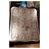 Tin Filled With Various Jewlery Supplies
