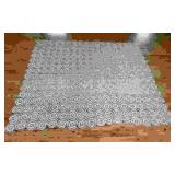Crochet Motif Coverlet