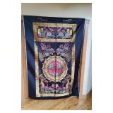 Jacquard Brocade Fabric Panel & Kimono Obi Bolt