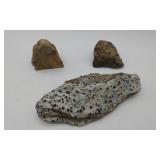 3 Various Mineral Stones