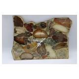 Organ Agate Mosaic Clock