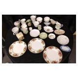 Assorted Fine Bone China & Porcelain Table Ware