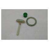 Jadeite Facial Roller, Bangle & Band ring