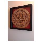 Chinese Hand Carved Openwork Wood Wall Plack
