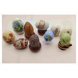 Assortment Of Hand Painted Eggs