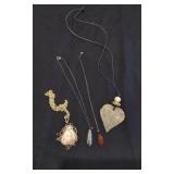 4 Pendant Necklaces
