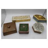 5 Ornamental Boxes