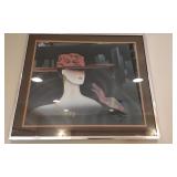 1980 Art Deco Revival Fashion Print