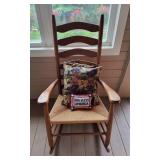 Ladder-Back Rocking Chair