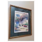 "Bord De Mer II" Signed Serigraph