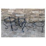4 Planter Stands