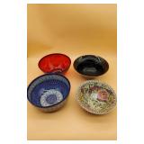 4 Large Bowls