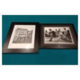 2 Framed Sport Illusterated Prints