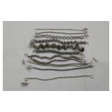 Various Pewter Bracelets