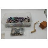 Mixture Of Polished & Ruff Stones