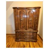 2 Door Armoire With Drawers.
