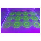 12 Uranium Saucer / Plates