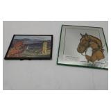 Mirror & Thermometer Advertising Wall Hangings