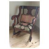 Empire, Style Wooden Sewing Rocker