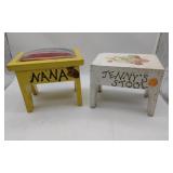 Pair Of Childerns Stools