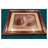 Framed Southwestern-Style Still Life Painting