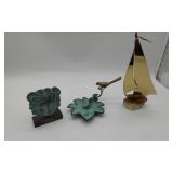 3 Classic Revival Decorative Items