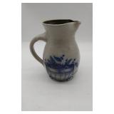Salmon Falls "Blueberry Basket" Pottery Pitcher