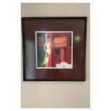 2002 "Interieur Rouge" Lithograph In Color