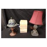 Three Various Lamps