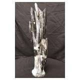 Large Polished Orthoceras Fossil Tower Sculpture