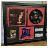 Vol Beat Framed, Autographed Vinyl, Pickguard, &