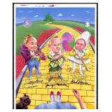 Wizard of Oz Autographed 11.5"x15" Photo