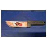 Halloween, "Bleeding Machete", Autographed by Com