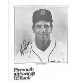 Autographed  Photo, Marty Barrett, Boston Red Sox