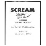 Autographed Script Cover "Ghostface" Scream
