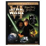 Star Wars Return of The Jedi cast/Crew autographed