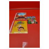 4 Autographed Photos of Voice Artists
