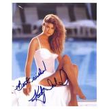 Autographed Photo Supermodel kathy ireland