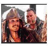2 Autographed Photos, "Pirates of the Caribbean"