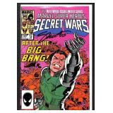 Autographed Marvel, Secret Wars Comic
