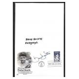 Bruce Bochte  Autographed Post Card