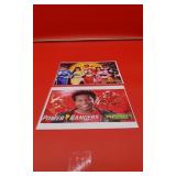 Autographed Photos Power Rangers, Black & Red