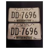 2 Washington County Commercial Tags