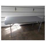 Gray Cosco 6ft Folding Table