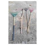 Mowing Scythe & Leaf Rakes