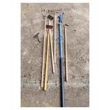 Rake, Hoes & Pruner