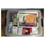 Tote of Light Bulbs